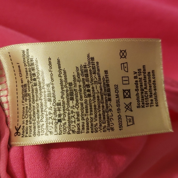 Scotch & Soda Mix Media Racerback Tank - M - Picture 7 of 8